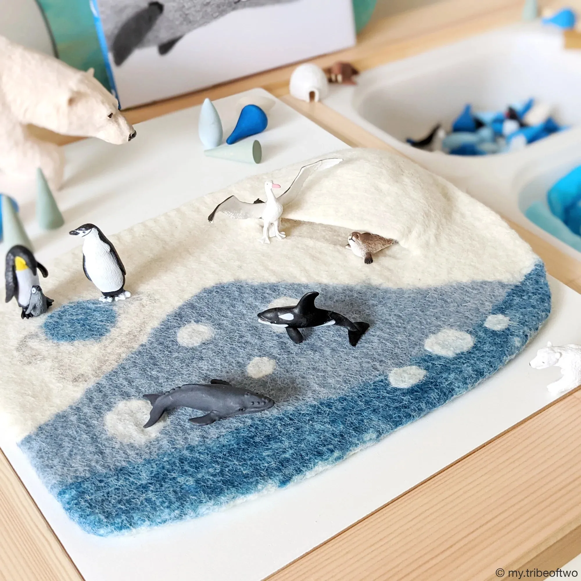 Small Arctic Play Mat