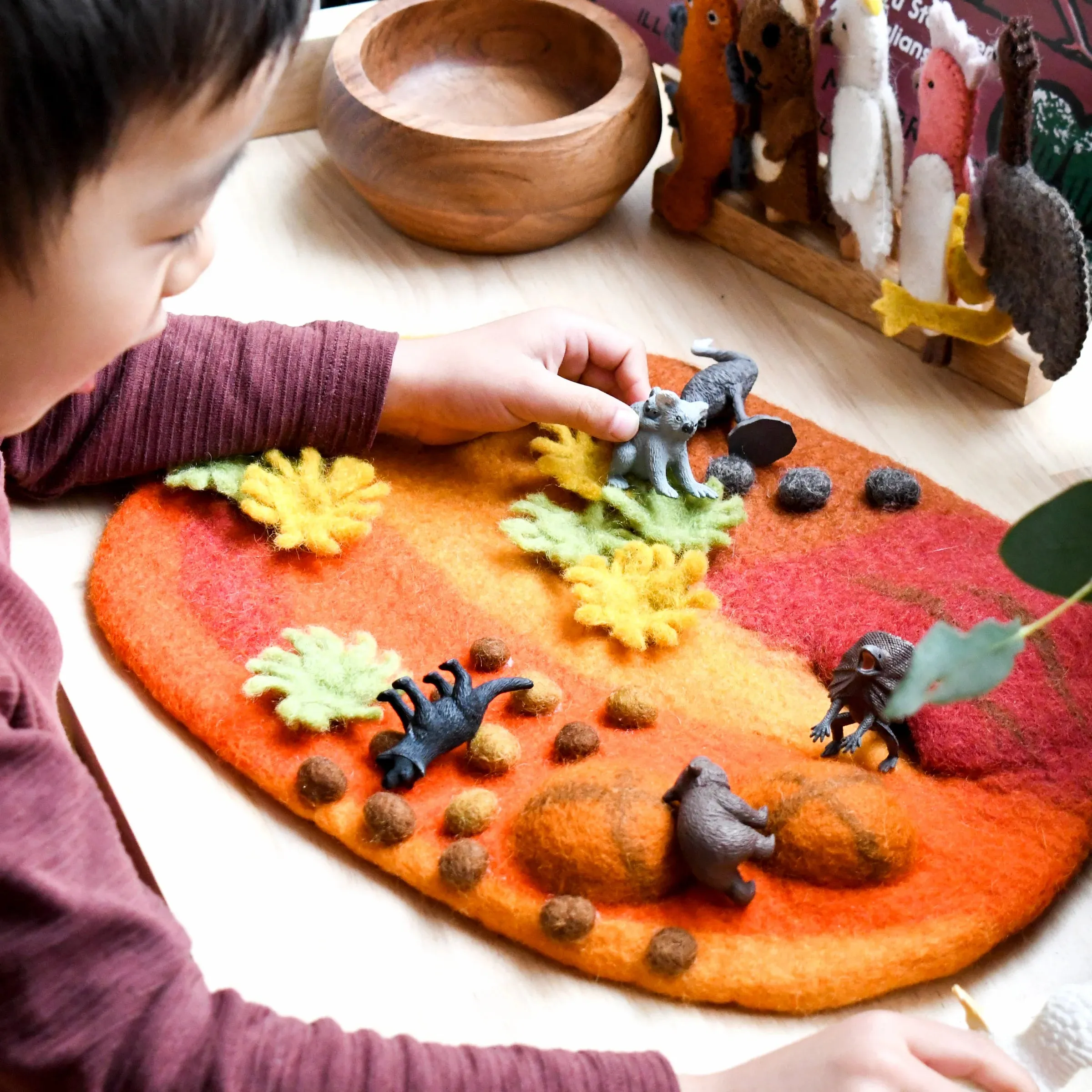 Small Australian Outback Play Mat