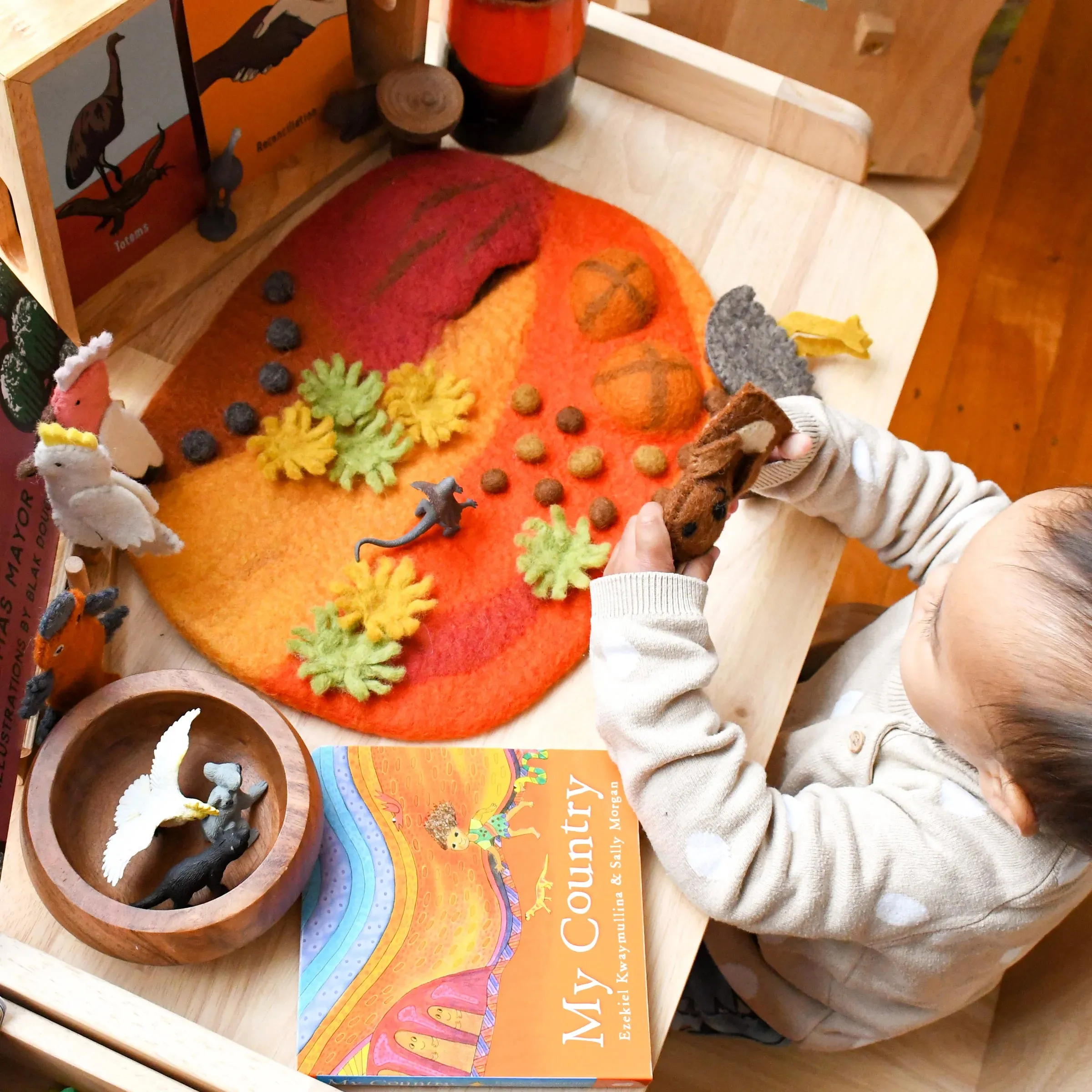 Small Australian Outback Play Mat