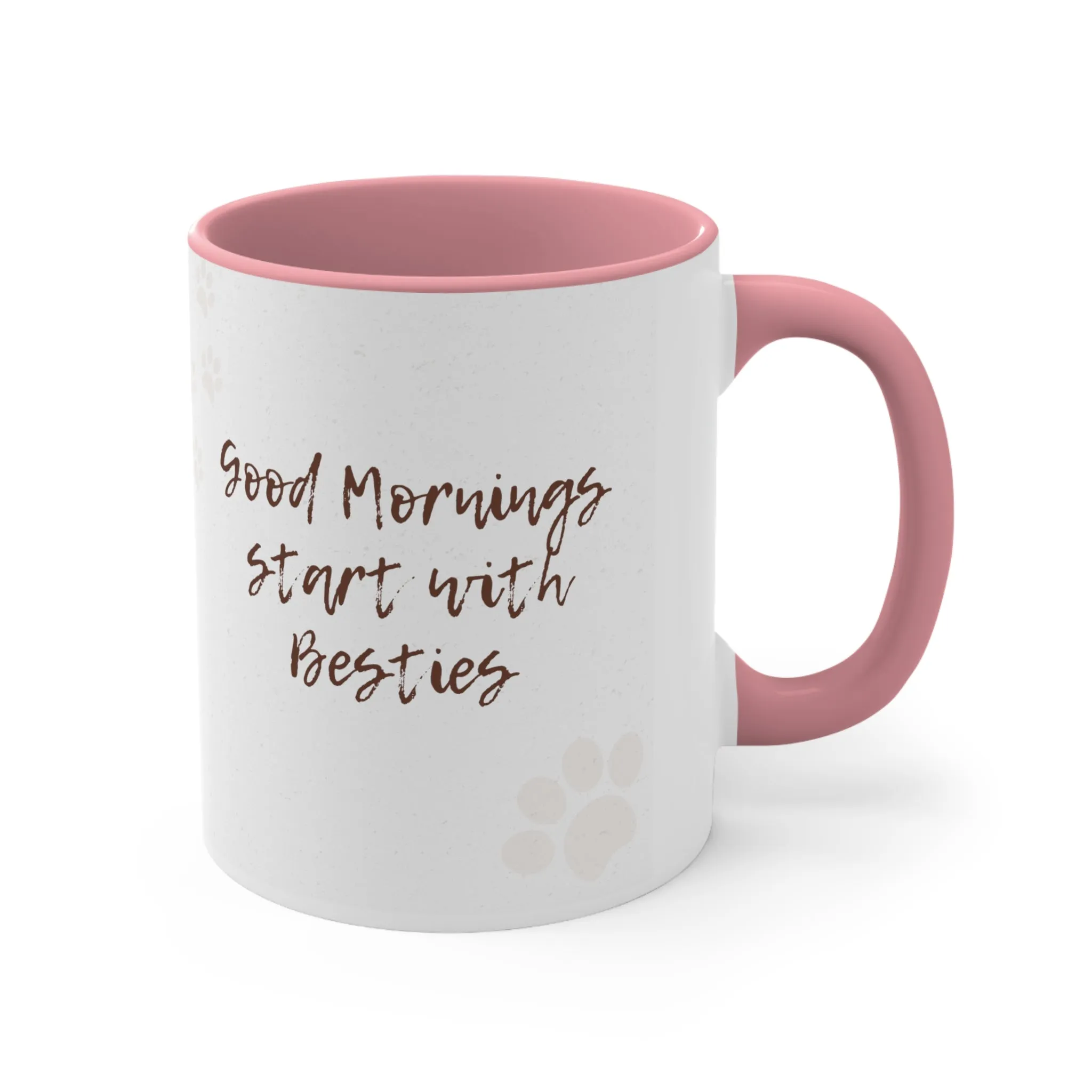 Special Besties Forever Coffee Mug, 11oz Classic White Gifts for Dog Lovers Pet Owners