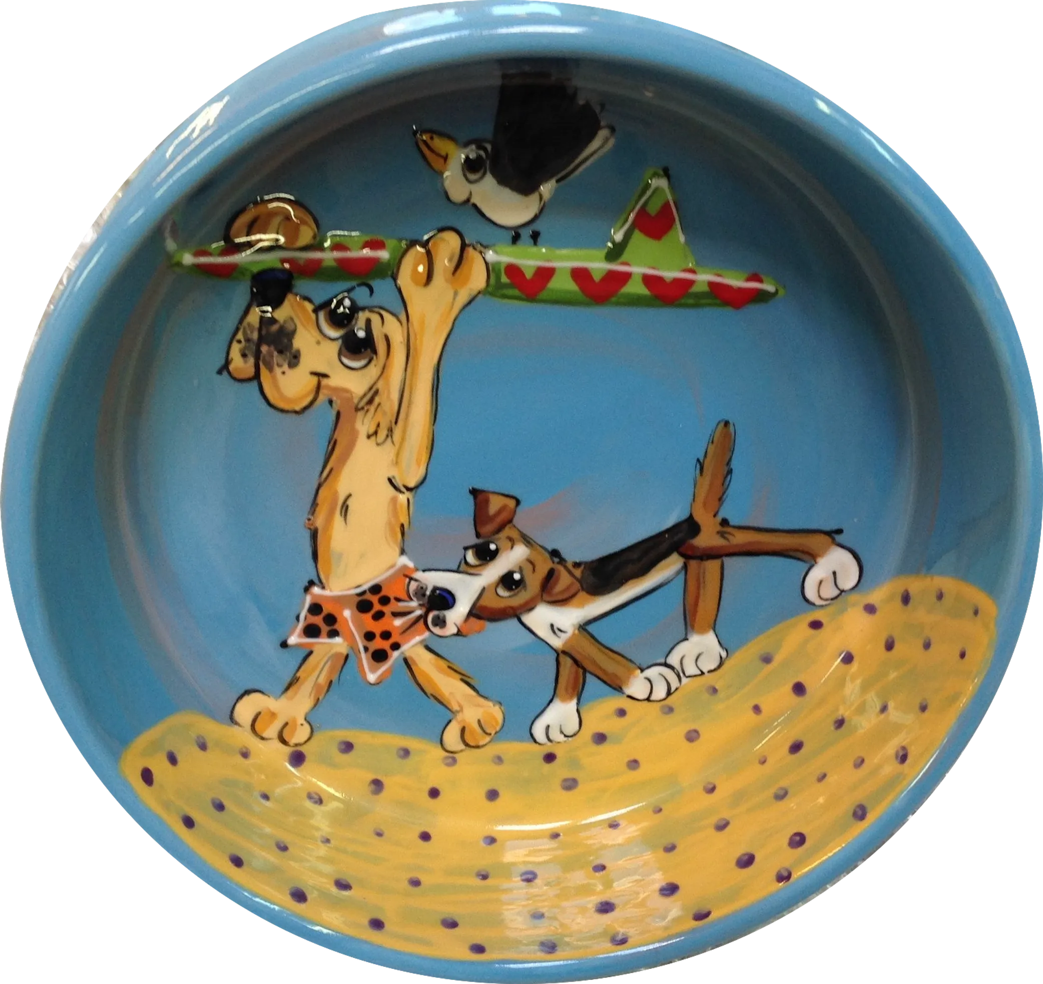 Surf's Up Dog Bowl