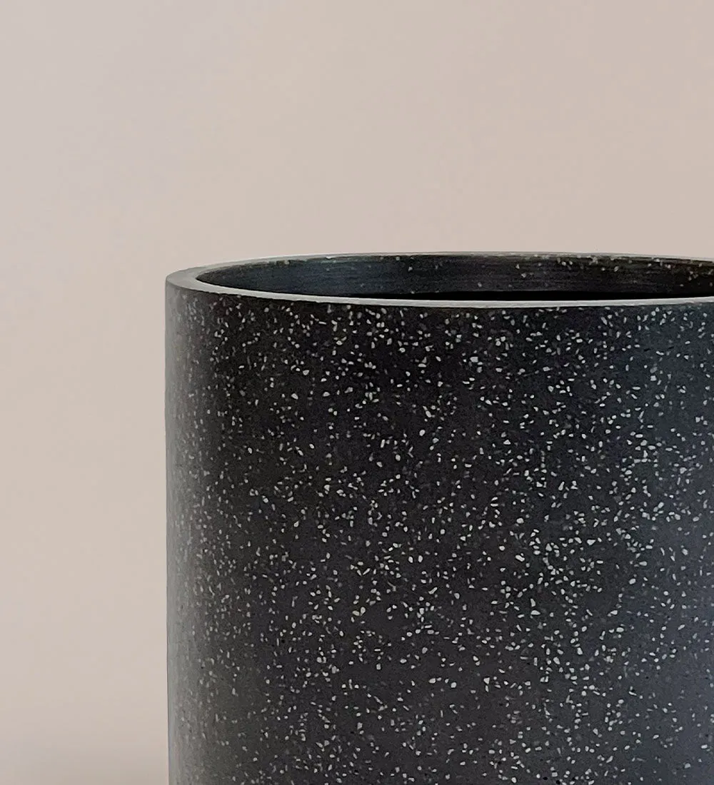 Terrazzo Black Pot