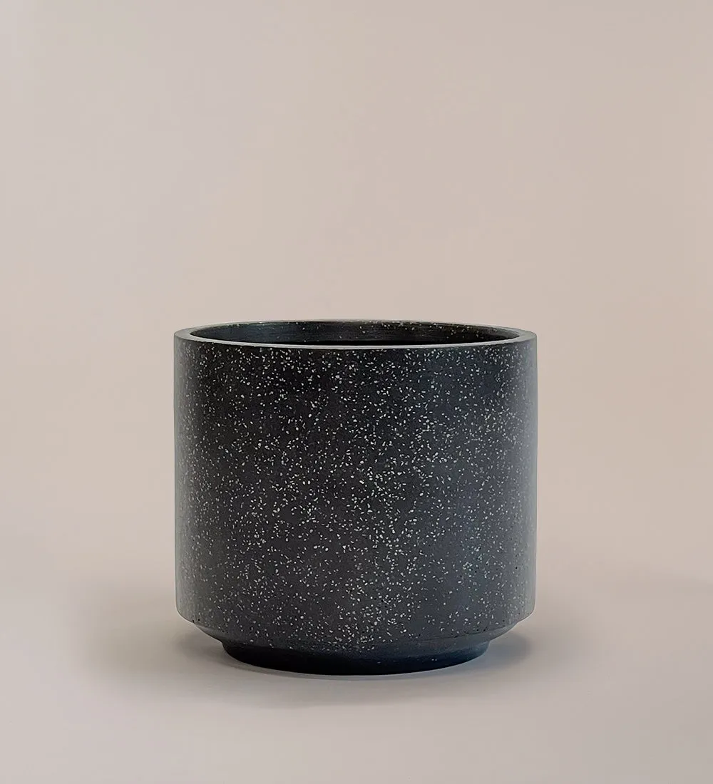 Terrazzo Black Pot