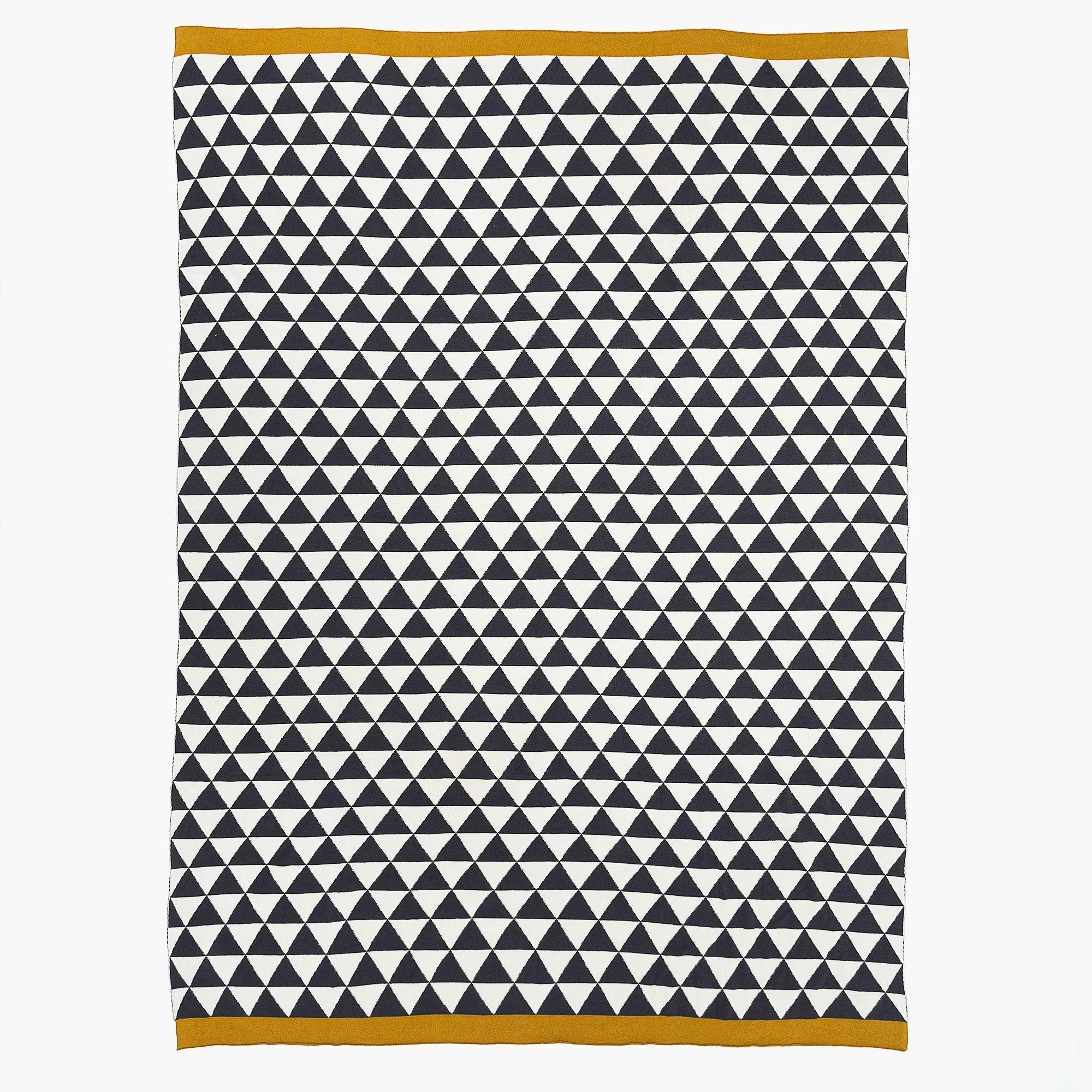 Throw / Blanket - Knitted Geo