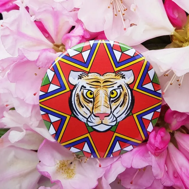 Tiger Pocket Mirror