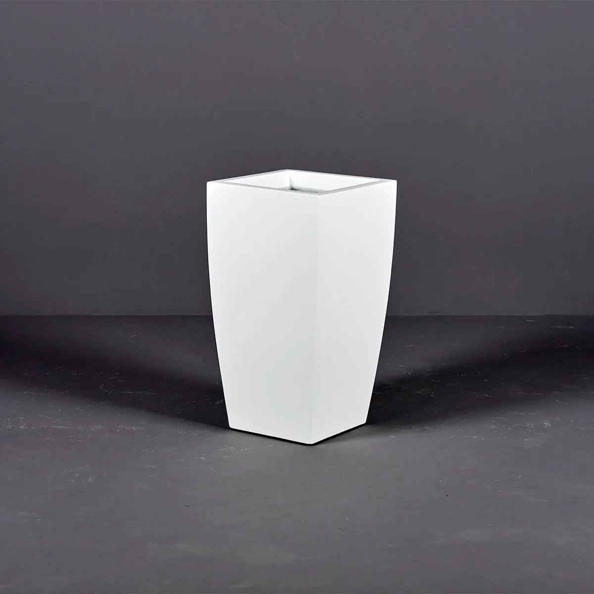 Toulan Modern Tall Tapered Square Planter