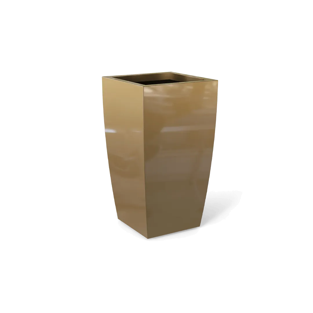 Toulan Modern Tall Tapered Square Planter