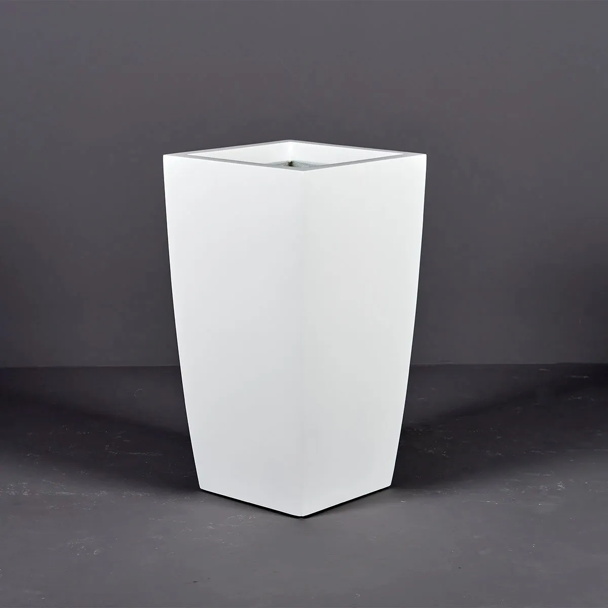 Toulan Modern Tall Tapered Square Planter