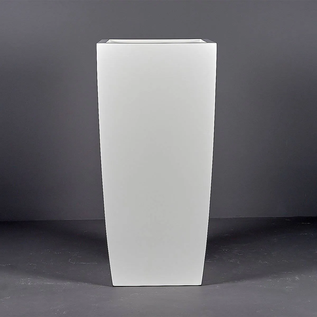 Toulan Modern Tall Tapered Square Planter