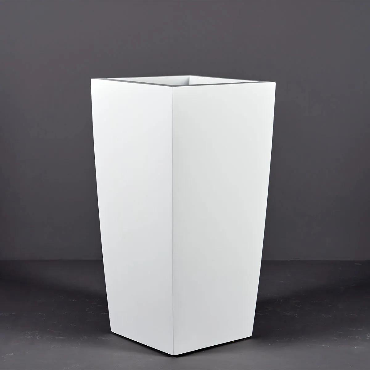 Toulan Modern Tall Tapered Square Planter