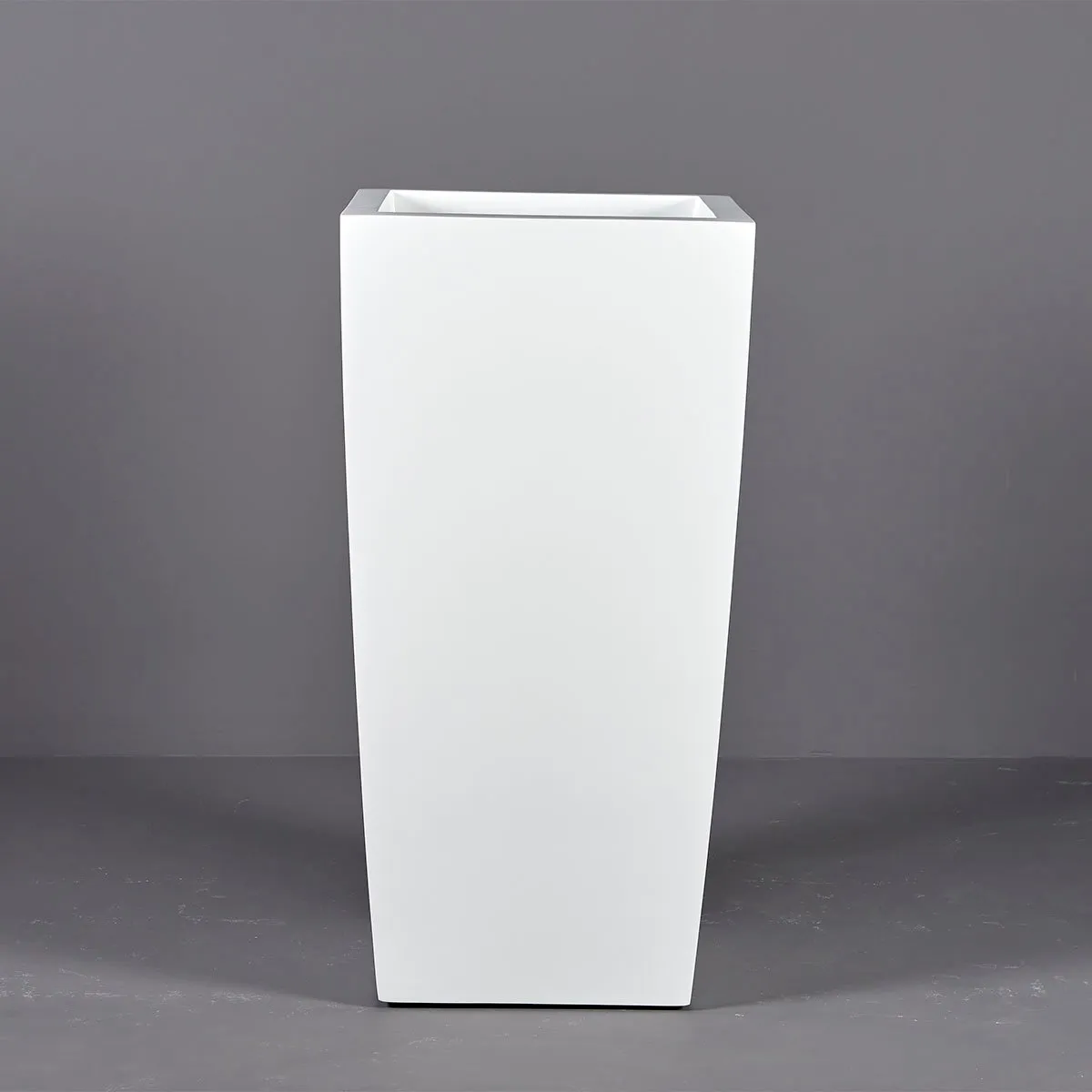 Toulan Modern Tall Tapered Square Planter