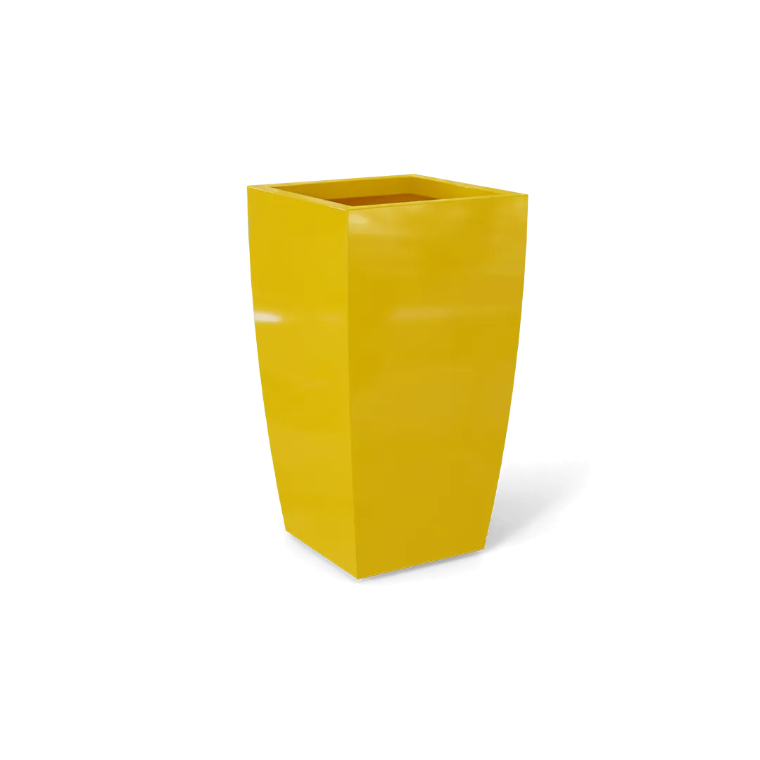 Toulan Modern Tall Tapered Square Planter