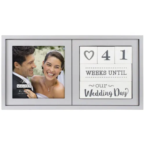 Wedding Countdown  Picture Frame