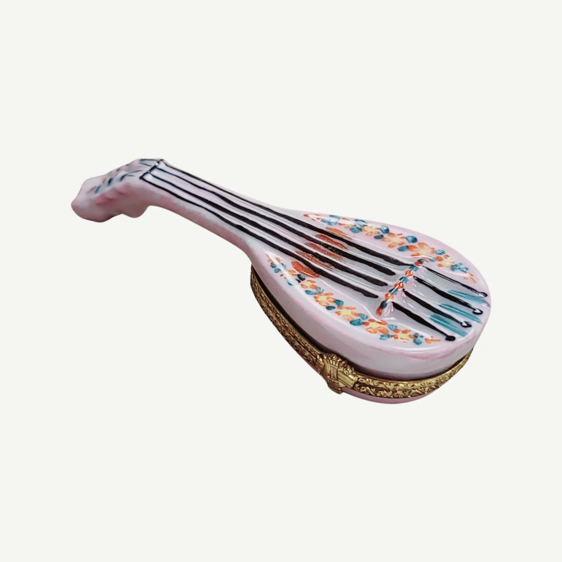 White Mandolin Instrument