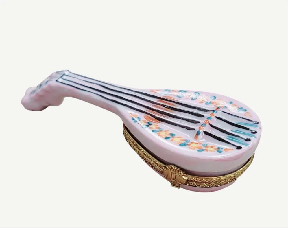 White Mandolin Instrument