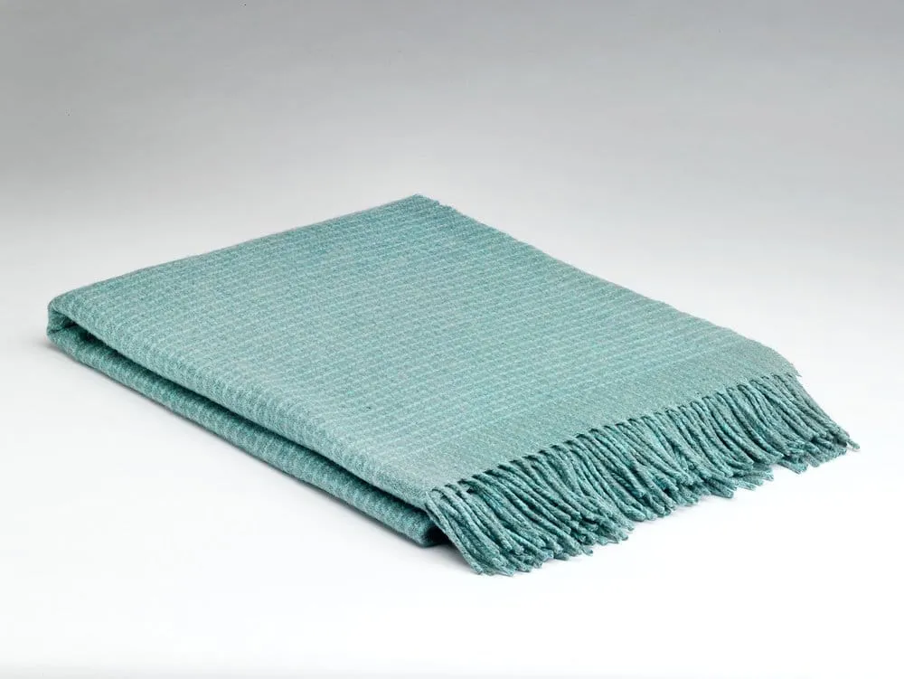 Wool Cashmere Throw - Alpine Spring